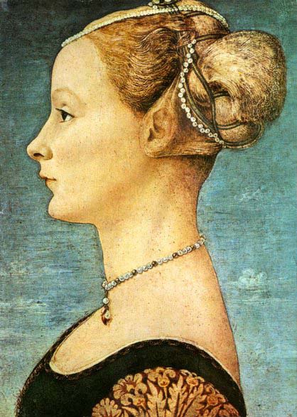 Portrait of a Girl - Panel Museo Poldi Pezzoli